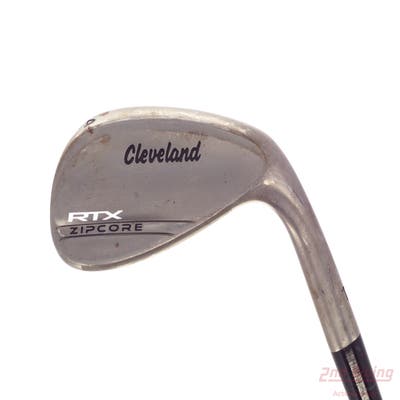 Cleveland RTX ZipCore Raw Wedge Sand SW 54° 10 Deg Bounce Mid True Temper Dynamic Gold Spinner Tour Issue Steel Wedge Flex Right Handed 35.5in