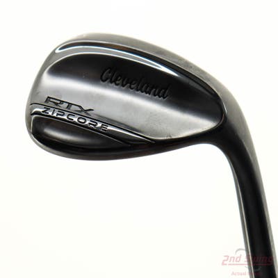 Mint Cleveland RTX ZipCore Black Satin Wedge Lob LW 60° 10 Deg Bounce Mid Dynamic Gold Spinner TI Steel Wedge Flex Right Handed 35.25in