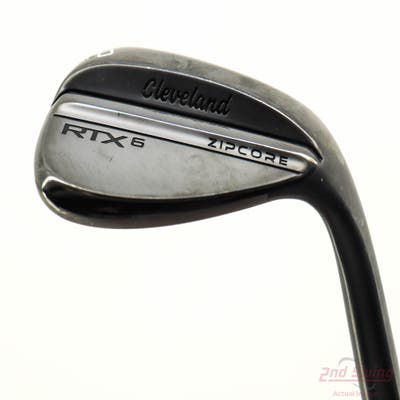 Cleveland RTX 6 ZipCore Black Satin Wedge Lob LW 60° 6 Deg Bounce Low Dynamic Gold Spinner TI Steel Wedge Flex Right Handed 35.0in