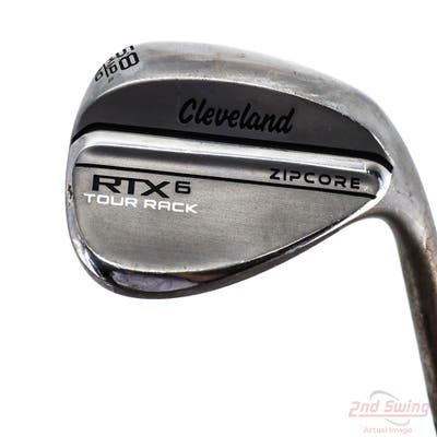 Cleveland RTX 6 ZipCore Tour Rack Raw Wedge Lob LW 58° 10 Deg Bounce Mid Dynamic Gold Spinner TI Steel Wedge Flex Right Handed 35.0in