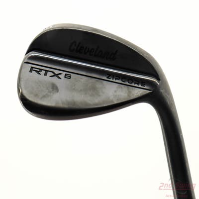Cleveland RTX 6 ZipCore Black Satin Wedge Sand SW 54° 10 Deg Bounce Mid Dynamic Gold Spinner TI Steel Wedge Flex Right Handed 35.5in