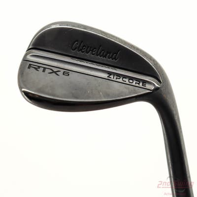 Cleveland RTX 6 ZipCore Black Satin Wedge Lob LW 60° 12 Deg Bounce Full Dynamic Gold Spinner TI Steel Wedge Flex Right Handed 35.0in