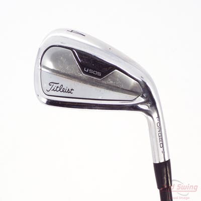 Titleist 2023 U 505 Utility Utility Iron 4 Utility Project X HZRDUS Smoke Black RDX 60 Graphite Stiff Right Handed 38.5in