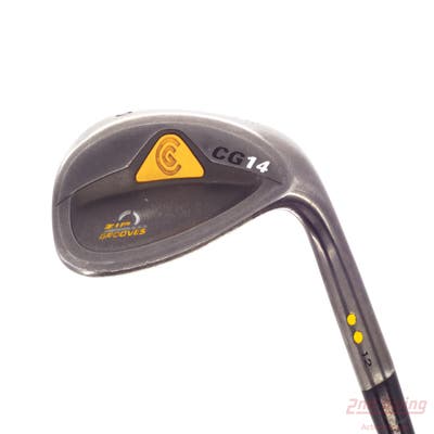 Cleveland CG14 Gunmetal Wedge Lob LW 60° 12 Deg Bounce Cleveland Traction Wedge Steel Wedge Flex Right Handed 35.0in