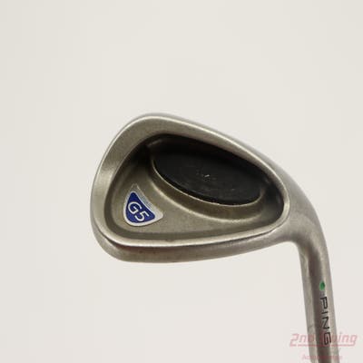 Ping G5 Wedge Sand SW Stock Steel Shaft Steel Wedge Flex Right Handed Green Dot 35.5in