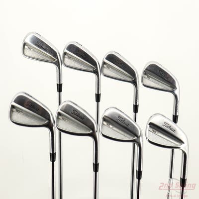 Titleist 2023 T150 Iron Set 4-PW AW Project X Rifle 5.5 Steel Regular Right Handed +1/4"