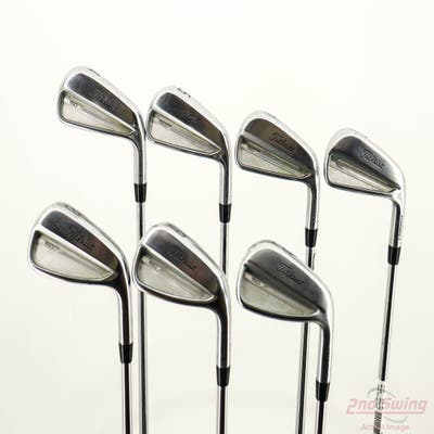 Titleist 2023 T150 Iron Set 4-PW Project X Rifle 6.0 Steel Stiff Right Handed +1/4"