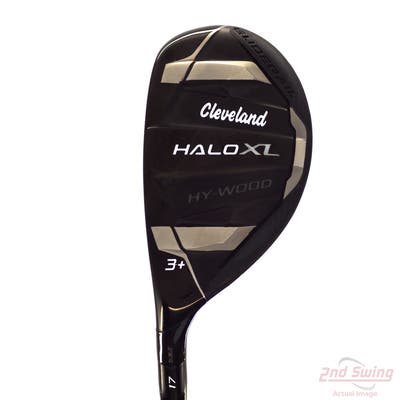 Mint Cleveland HALO XL HY-WOOD Hybrid 3 Hybrid 17° Aldila Ascent 40 Graphite Regular Left Handed 42.5in