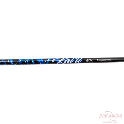 Used W/ Cobra RH Adapter Mitsubishi Rayon Kai'li Blue 60g Driver Shaft Regular 42.75in