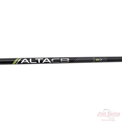 Used W/ Ping RH Adapter Ping ALTA CB 65 Black 65g Fairway Shaft Regular 41.0in