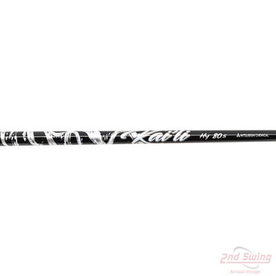 Used W/ Ping RH Adapter Mitsubishi Rayon Kai'li White 80g Hybrid Shaft Stiff 39.25in
