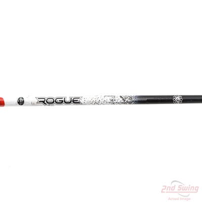 Used W/ Ping RH Adapter Aldila Rogue White 130 MSI 70g Driver Shaft X-Stiff 44.25in