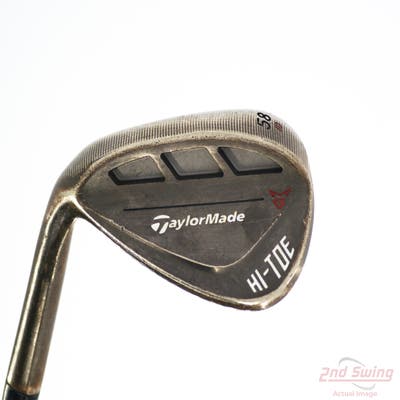 TaylorMade HI-TOE RAW Wedge Lob LW 58° 10 Deg Bounce FST KBS Hi-Rev 2.0 115 Steel Wedge Flex Left Handed 35.0in