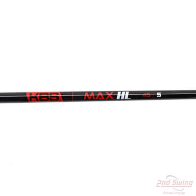 Used W/ TaylorMade LH Adapter KBS Max HL Driver Shaft Stiff 45.5in