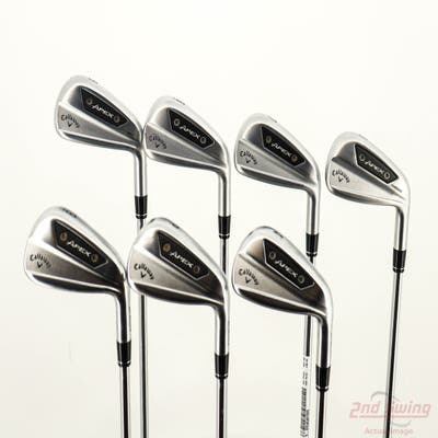 Callaway Apex Ai200 Iron Set 5-PW AW Dynamic Gold Mid 90 Steel Regular Right Handed +3/4"