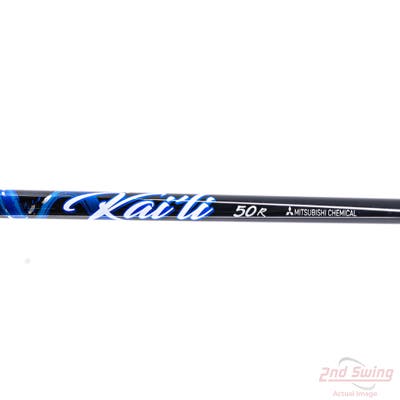 Used W/ Mizuno RH Adapter Mitsubishi Rayon Kai'li Blue 50 Driver Shaft Regular 44.5in