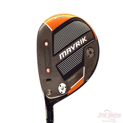 Callaway Mavrik Max Fairway Wood 3 Wood 3W Project X EvenFlow Riptide 60 Graphite Regular Left Handed 43.5in