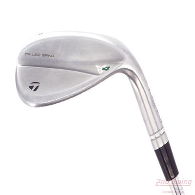 TaylorMade Milled Grind 4 Chrome Wedge Lob LW 58° 11 Deg Bounce SB Dynamic Gold Tour Issue 115 Steel Wedge Flex Right Handed 34.75in