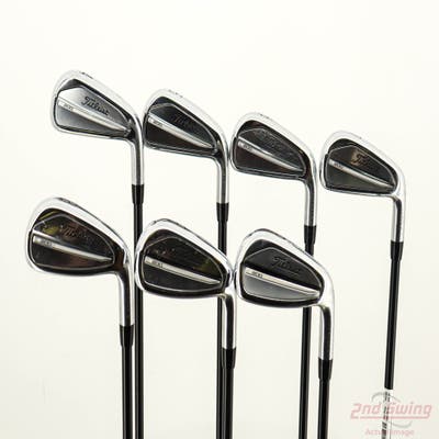 Titleist 2023 T200 Iron Set 4-PW True Temper Onyx AMT Red Steel Stiff Right Handed +1/2"