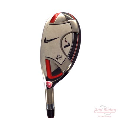 Nike Victory Red Hybrid 4 Hybrid 24° Aldila VooDoo SVR8 Graphite Regular Left Handed 40.0in