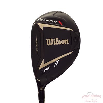 Wilson Staff 2025 DYNAPWR Max Fairway Wood 3 Wood 3W 15° UST Mamiya LIN-Q M40X Red 6 Graphite Regular Left Handed 43.5in