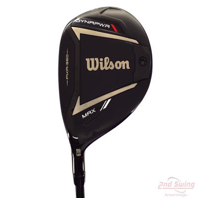 Mint Wilson Staff 2025 DYNAPWR Max Fairway Wood 5 Wood 5W 18° UST Mamiya LIN-Q M40X Red 5 Graphite Regular Left Handed 42.5in