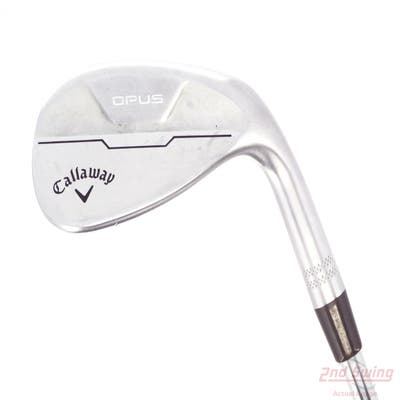Callaway Opus Brushed Chrome Wedge Gap GW 50° 10 Deg Bounce S Grind True Temper Dynamic Gold Mid 115 Wedge Steel Wedge Flex Right Handed 35.5in
