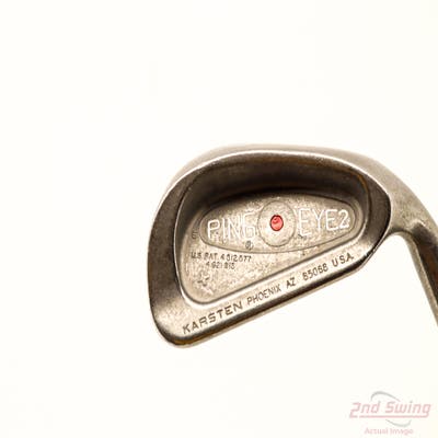 Ping Eye 2 Single Iron 6 Iron Ping KT Steel Stiff Right Handed Red dot 37.5in