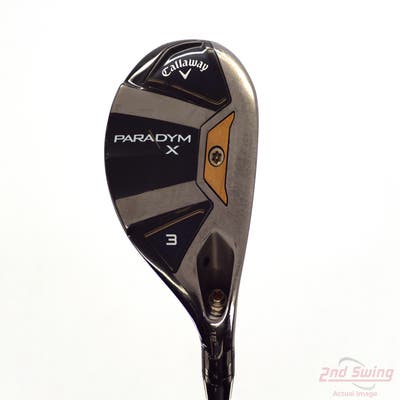 Callaway Paradym X Hybrid 3 Hybrid 18° Project X HZRDUS Silver Gen4 65 Graphite Regular Right Handed 40.25in