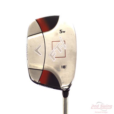 Callaway FT-i Squareway Fairway Wood 5 Wood 5W 18° Fujikura Sakura Graphite Ladies Right Handed 42.5in