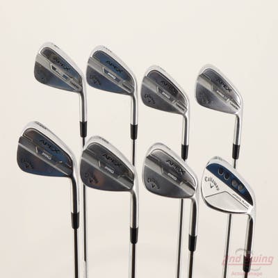 Callaway Apex Pro 21 Iron Set 4-PW GW FST KBS Tour-V Steel Regular Right Handed +1"