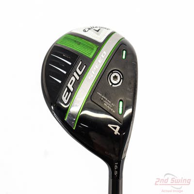 Callaway EPIC Speed Fairway Wood 4 Wood 4W 16.5° UST Mamiya Helium Black 5 Graphite Regular Right Handed 43.0in