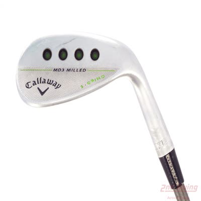 Callaway MD3 Milled Chrome S-Grind Wedge Lob LW 60° 9 Deg Bounce S Grind Aerotech SteelFiber i95 Graphite Regular Right Handed 35.0in