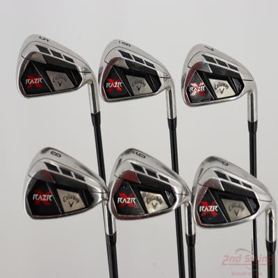 Callaway Razr X Iron Set 5-PW Callaway Razr X Iron Graphite Graphite Senior Right Handed +1/4"