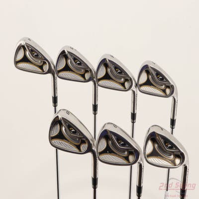 TaylorMade R7 Iron Set 4-PW TM T-Step 90 Steel Regular Right Handed +1/2"