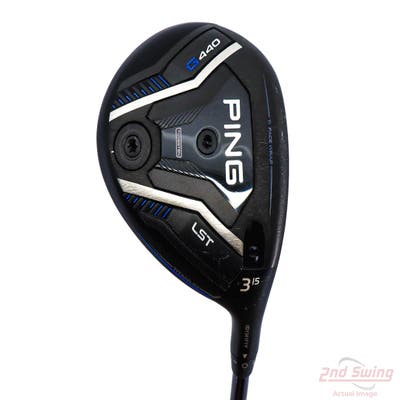 Ping G440 LST Fairway Wood 3 Wood 3W 15° Ping Tour 2.0 Black 75 Graphite Stiff Right Handed 43.0in