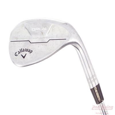 Callaway Opus Brushed Chrome Wedge Gap GW 50° 10 Deg Bounce S Grind Dynamic Gold Mid 115 Wedge Steel Wedge Flex Right Handed
