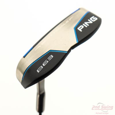 Ping 2025 Scottsdale B63 Putter Slight Arc Steel Left Handed Black Dot 35.0in