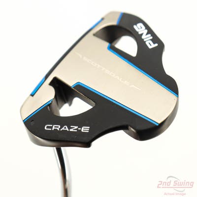 Ping 2025 Scottsdale Craz-E Putter Straight Arc Steel Left Handed Black Dot 35.0in
