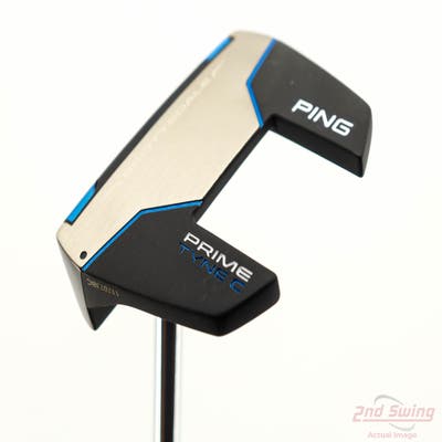 Ping 2025 Scottsdale Prime Tyne C Putter Straight Arc Steel Left Handed Black Dot 35.0in