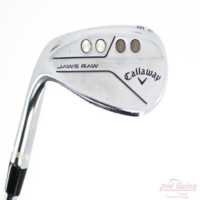 Callaway Jaws Raw Chrome Wedge Lob LW 58° 10 Deg Bounce S Grind True Temper Dynamic Gold X100 Steel X-Stiff Left Handed 35.5in