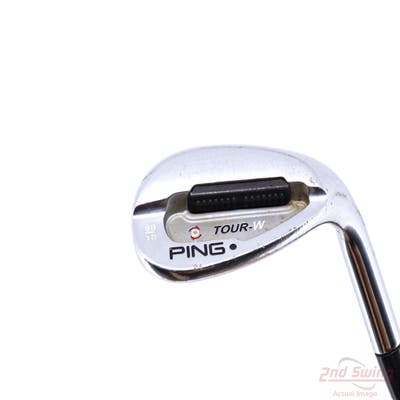 Ping Tour-W Brushed Silver ThinSole Wedge Lob LW 60° 10 Deg Bounce Ping AWT Steel Stiff Right Handed Black Dot 35.25in