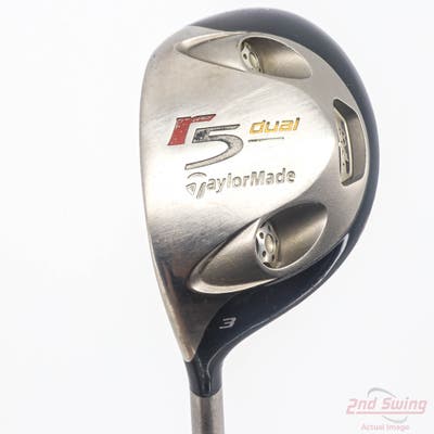 TaylorMade R5 Dual Fairway Wood 3 Wood 3W TM M.A.S.2 55 Graphite Regular Left Handed 43.25in