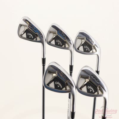 Callaway Apex 21 Iron Set 6-PW UST Mamiya Recoil 75 Dart Graphite Senior Right Handed -1/4"