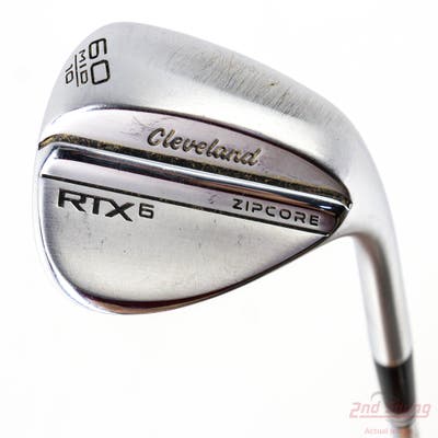 Cleveland RTX 6 ZipCore Tour Satin Wedge Lob LW 60° 10 Deg Bounce Mid Dynamic Gold Spinner TI Steel Wedge Flex Right Handed 35.0in