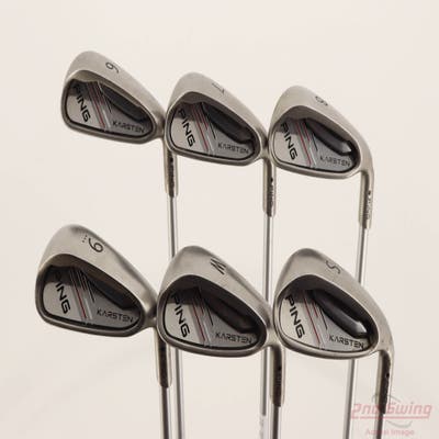 Ping 2014 Karsten Iron Set 6-PW SW Ping KS 401 Graphite Regular Right Handed Black Dot +1/4"