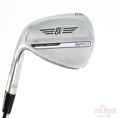Titleist Vokey SM10 Tour Chrome Wedge Gap GW 52° 8 Deg Bounce F Grind Titleist Vokey BV Steel Wedge Flex Left Handed 35.0in