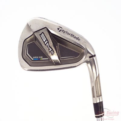 TaylorMade SIM2 MAX OS Single Iron 6 Iron FST KBS MAX 85 MT Steel Regular Right Handed 37.5in