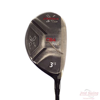 Tour Edge Exotics CB4 Tour Fairway Wood 3 Wood 3W 15° Grafalloy ProLaunch Red Graphite Regular Right Handed 43.0in