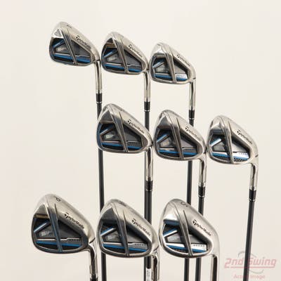 TaylorMade SIM MAX OS Iron Set 4-PW AW SW Project X Catalyst 50 Graphite Senior Right Handed +1/4"